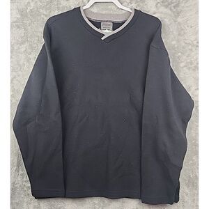 VTG Afternoon‎ Collection Ann Max XL Merino Wool Blend Sweater Black Italy